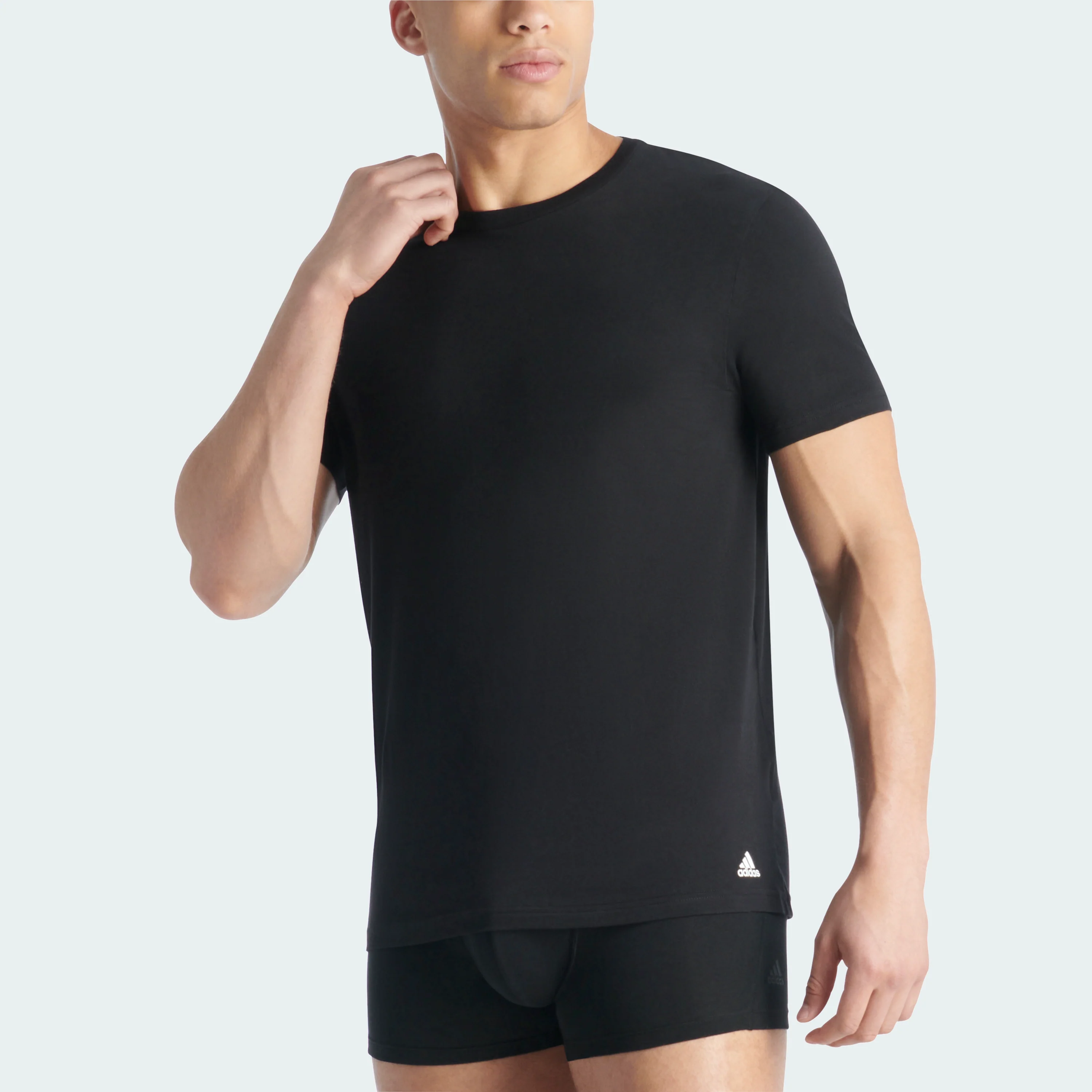 ACTIVE CORE COTTON CREW NECK T-SHIRT 3-PAIRS - Image 3