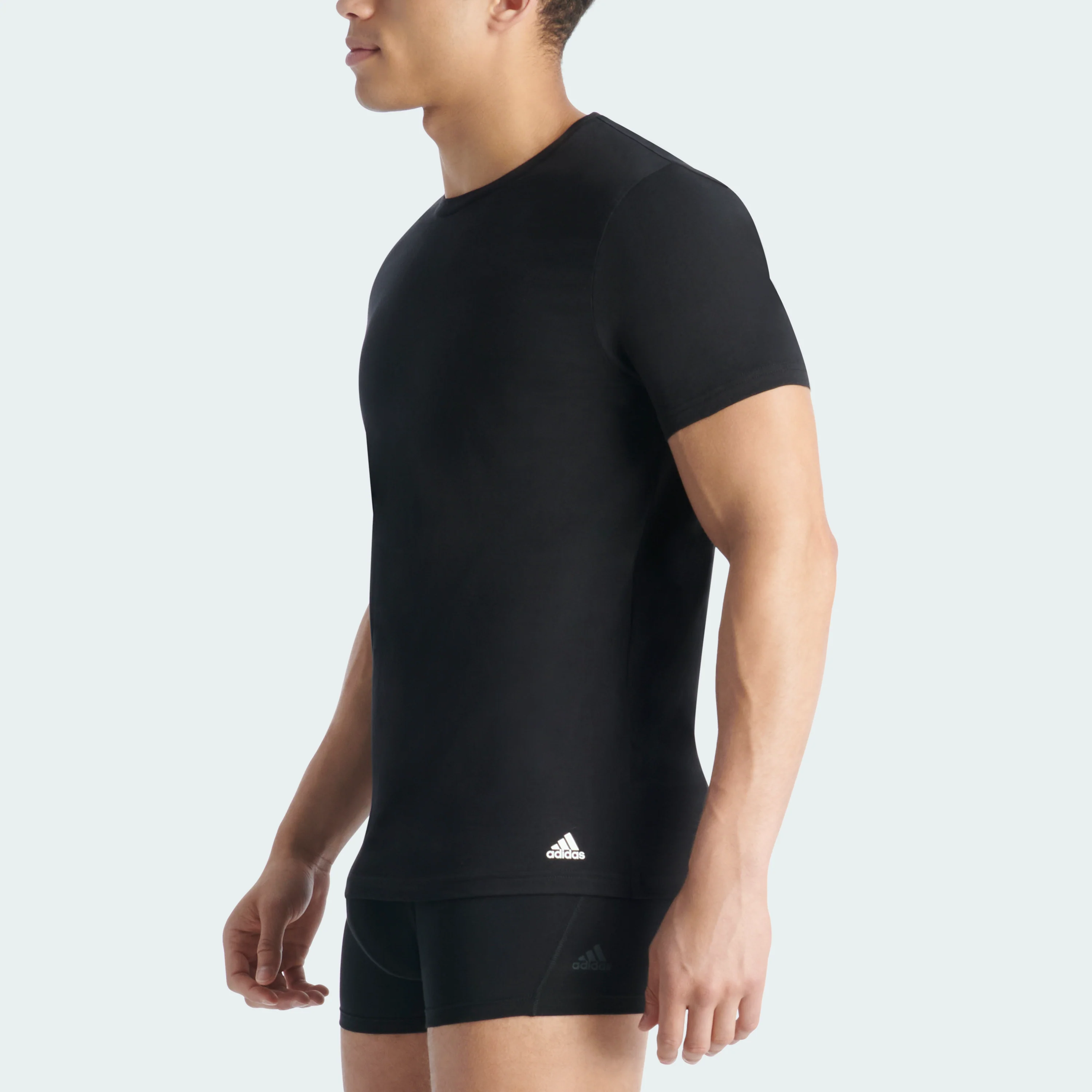 ACTIVE CORE COTTON CREW NECK T-SHIRT 3-PAIRS - Image 4