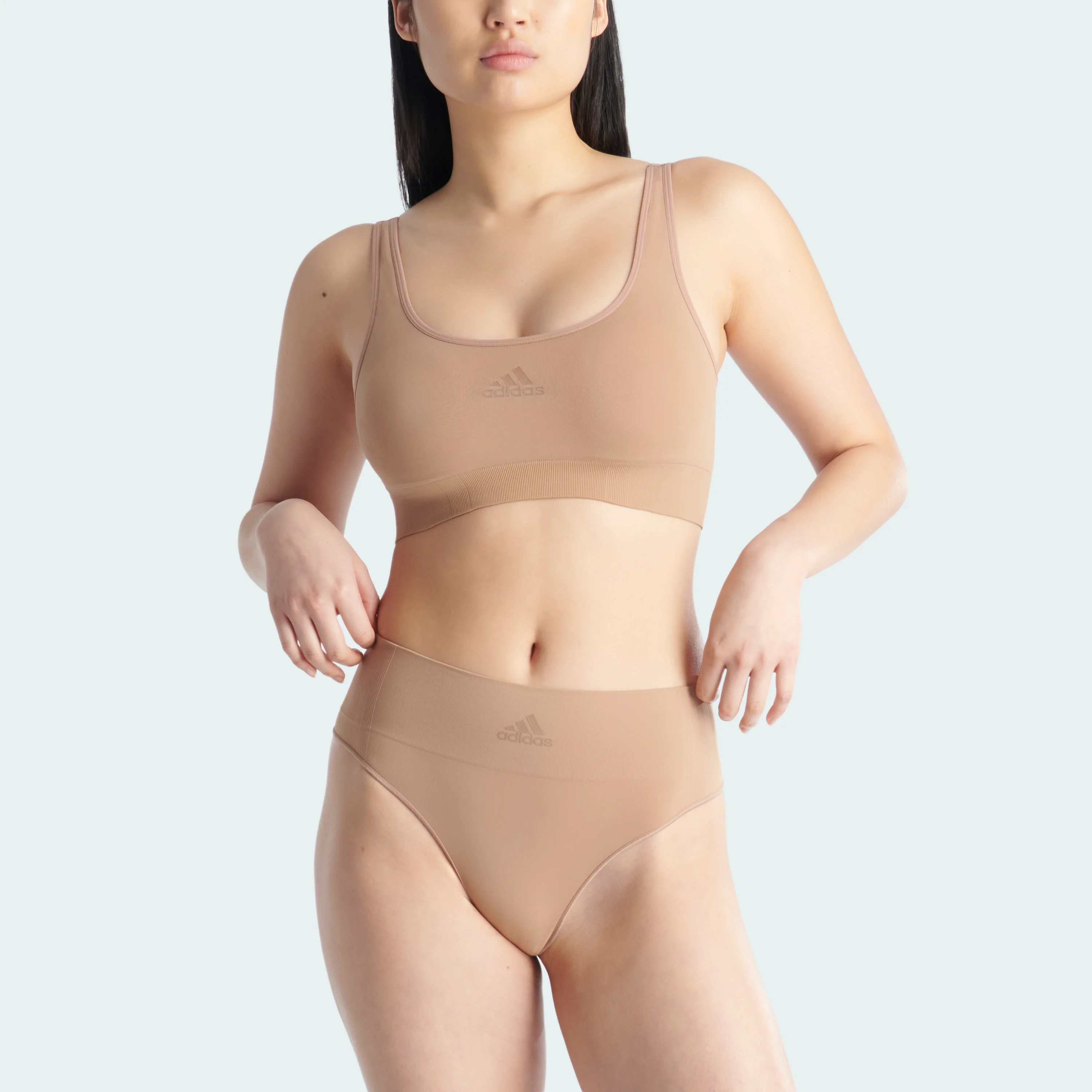 ACTIVE SEAMLESS MICRO STRETCH HIGH WAIST THONG - Image 52