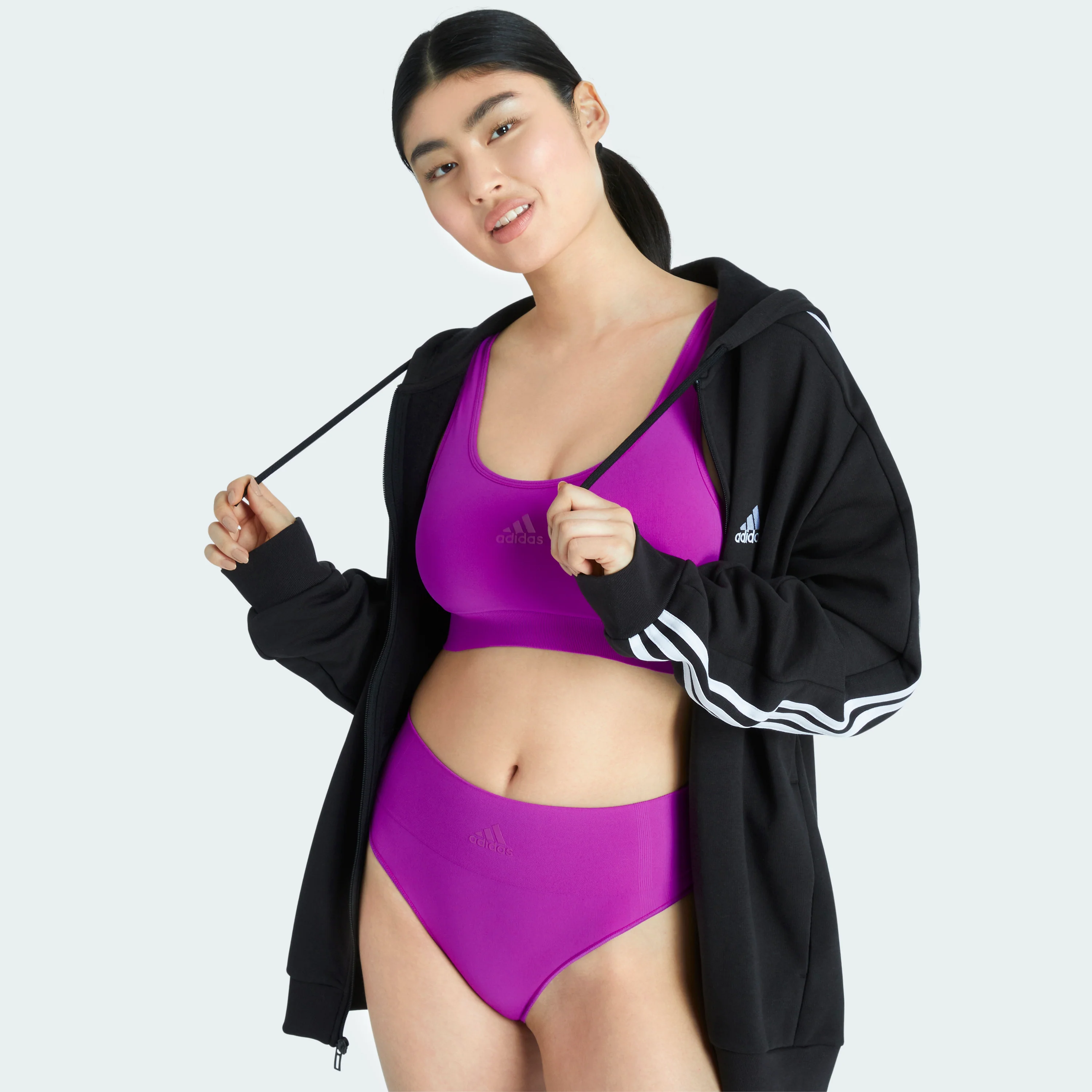 ACTIVE SEAMLESS MICRO STRETCH HIGH WAIST THONG - Image 70