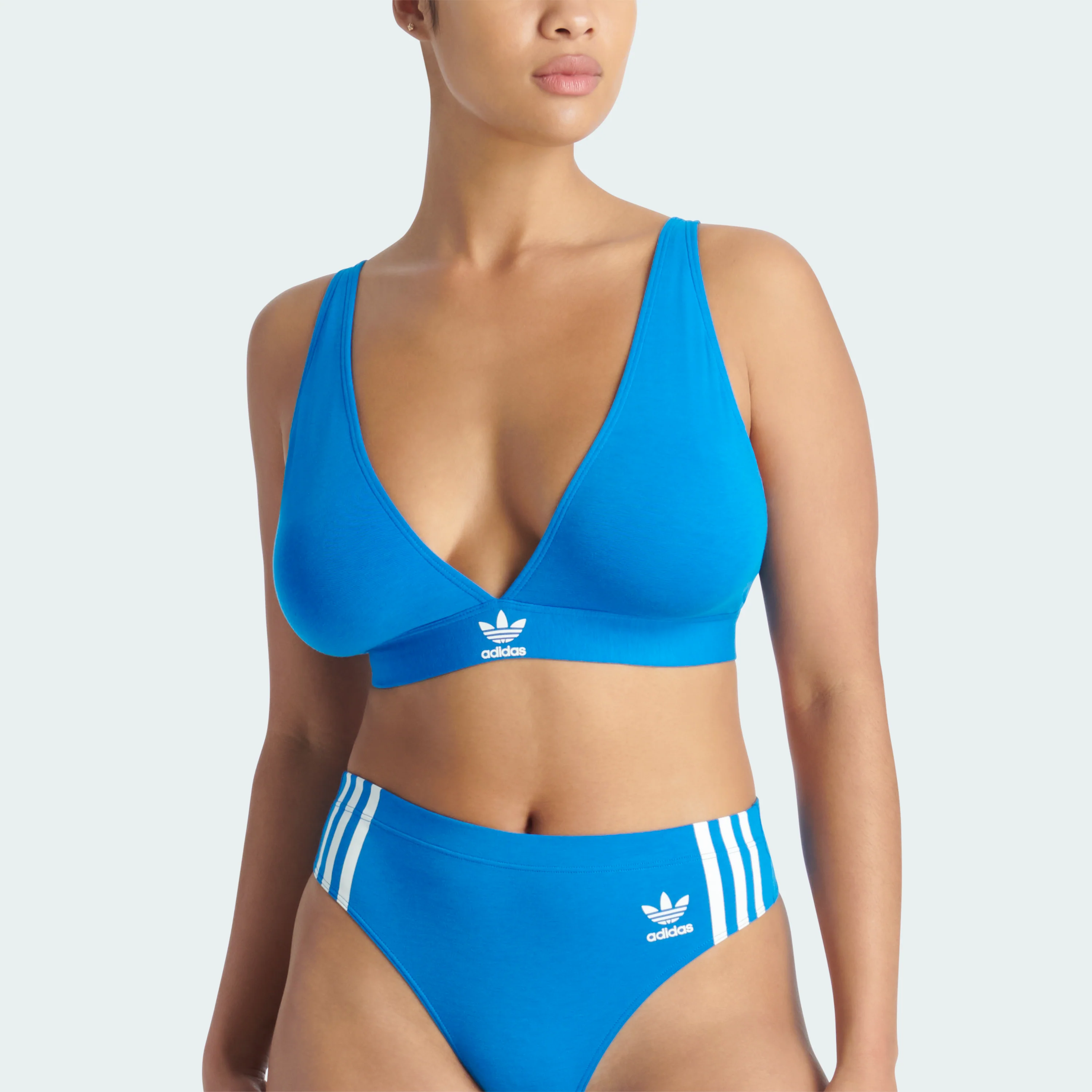 ADICOLOR COMFORT FLEX COTTON WIDE SIDE THONG - Image 19