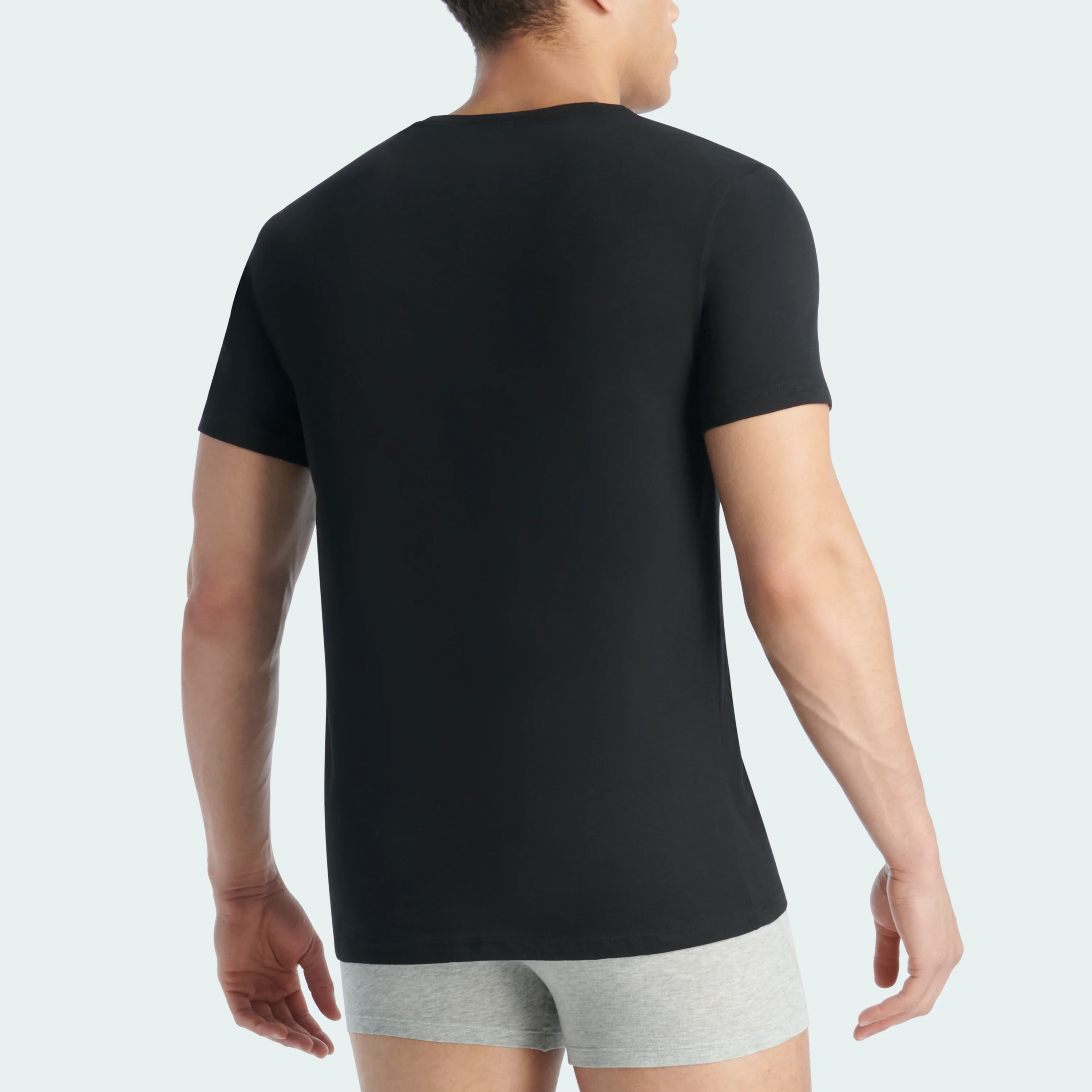 ACTIVE CORE COTTON V-NECK T-SHIRT 3-PAIRS - Image 4