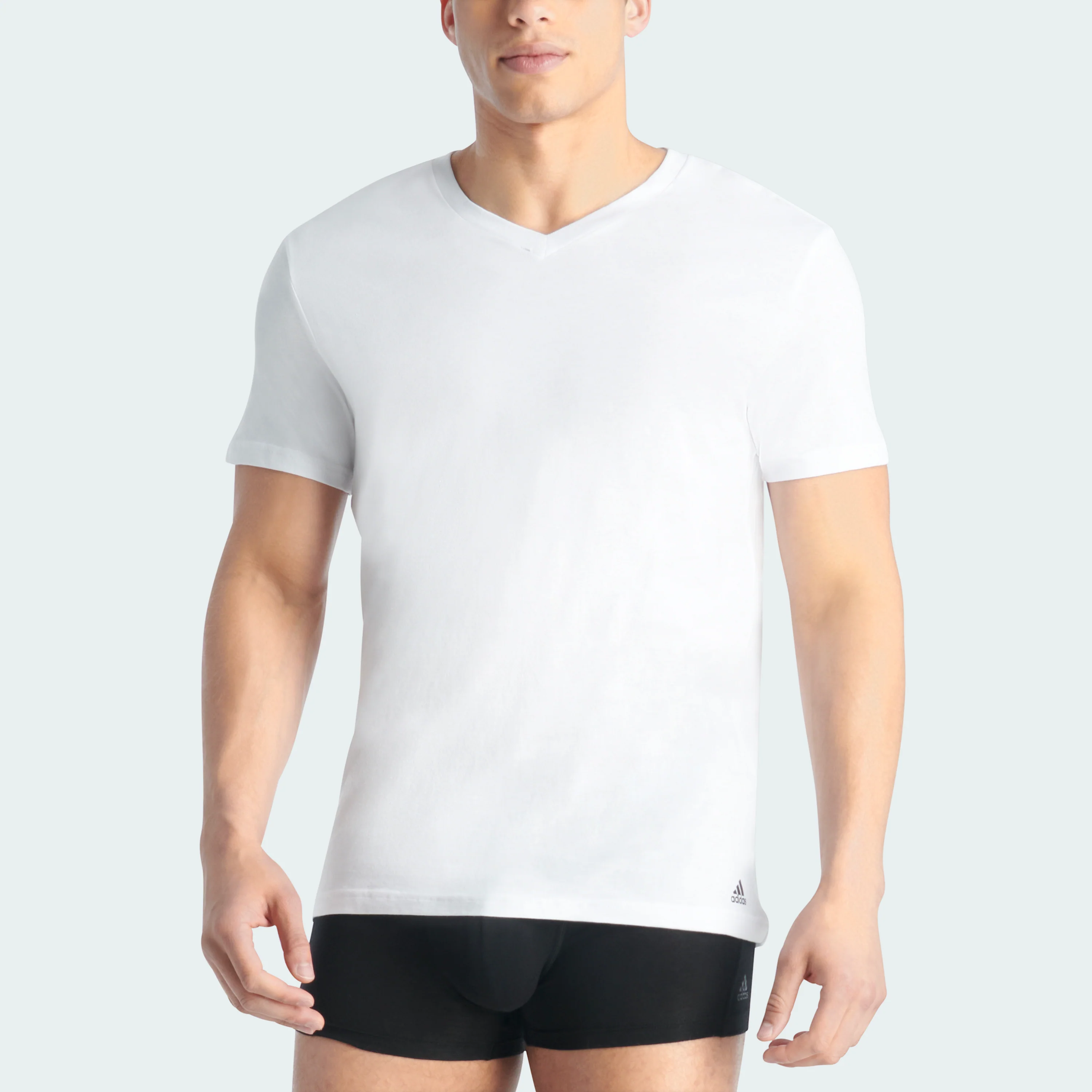 ACTIVE CORE COTTON V-NECK T-SHIRT 3-PAIRS - Image 8