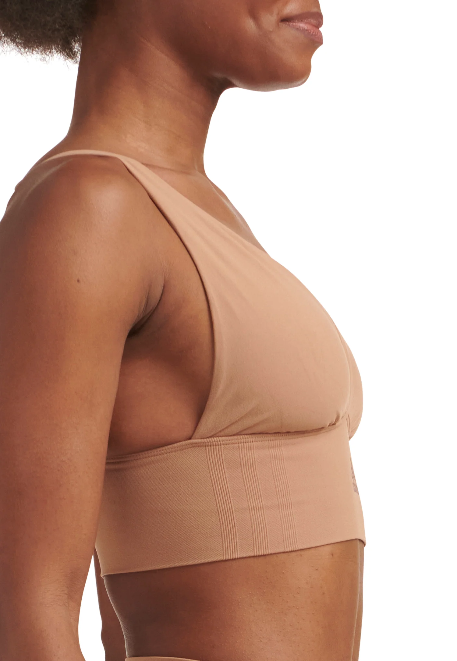 SEAMLESS MICRO STRETCH LONGLINE PLUNGE LOUNGE BRA - Image 13