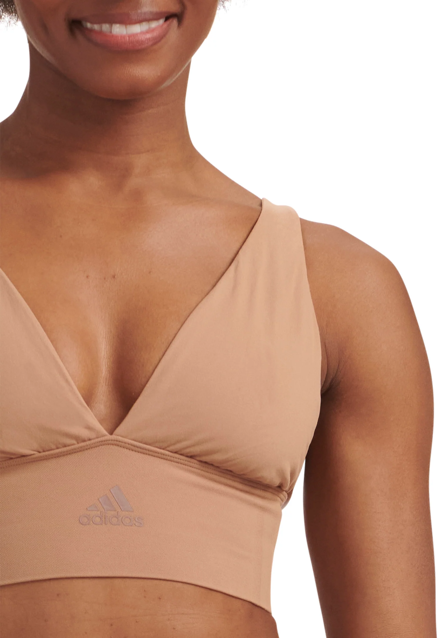 SEAMLESS MICRO STRETCH LONGLINE PLUNGE LOUNGE BRA - Image 15