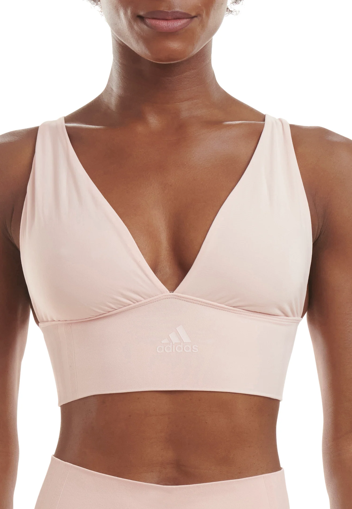 SEAMLESS MICRO STRETCH LONGLINE PLUNGE LOUNGE BRA - Image 16