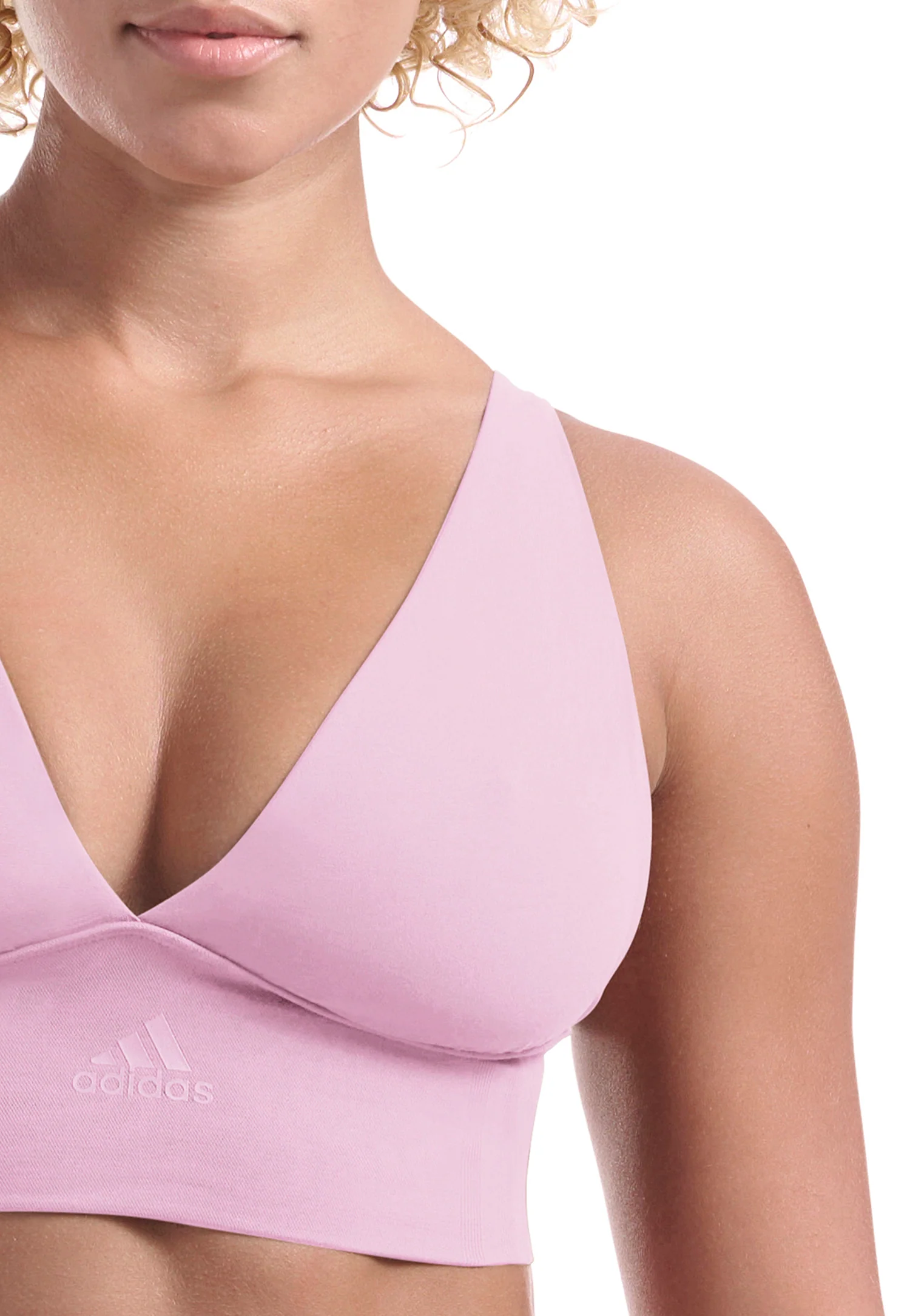 SEAMLESS MICRO STRETCH LONGLINE PLUNGE LOUNGE BRA - Image 34