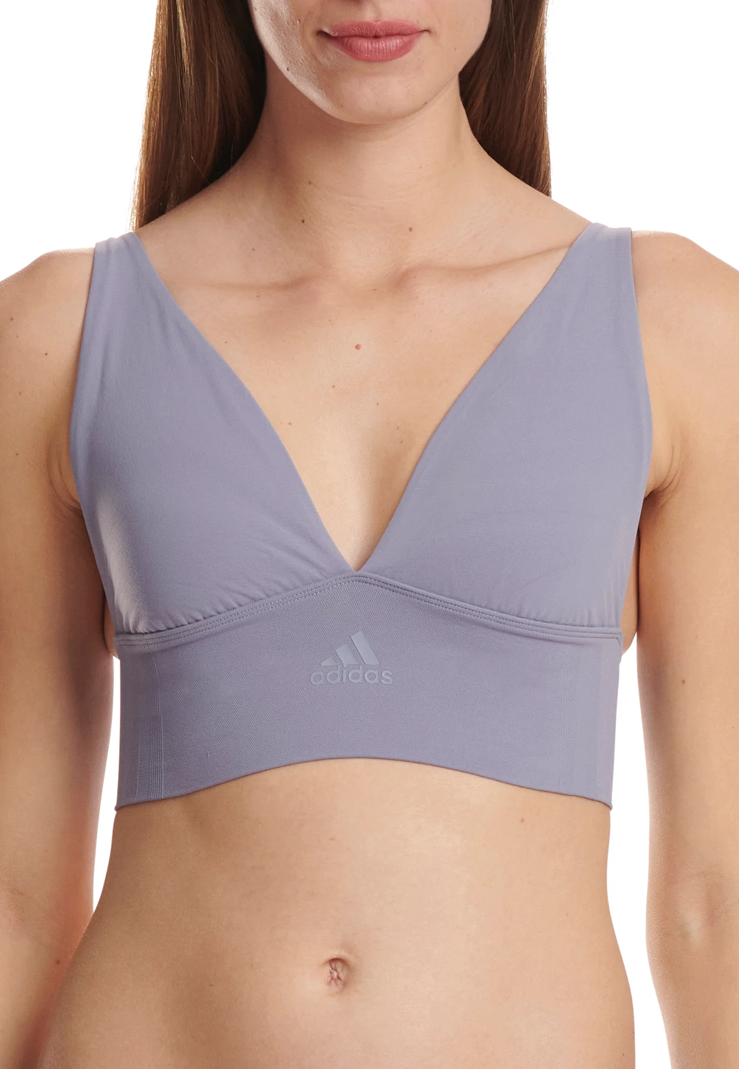 SEAMLESS MICRO STRETCH LONGLINE PLUNGE LOUNGE BRA - Image 35