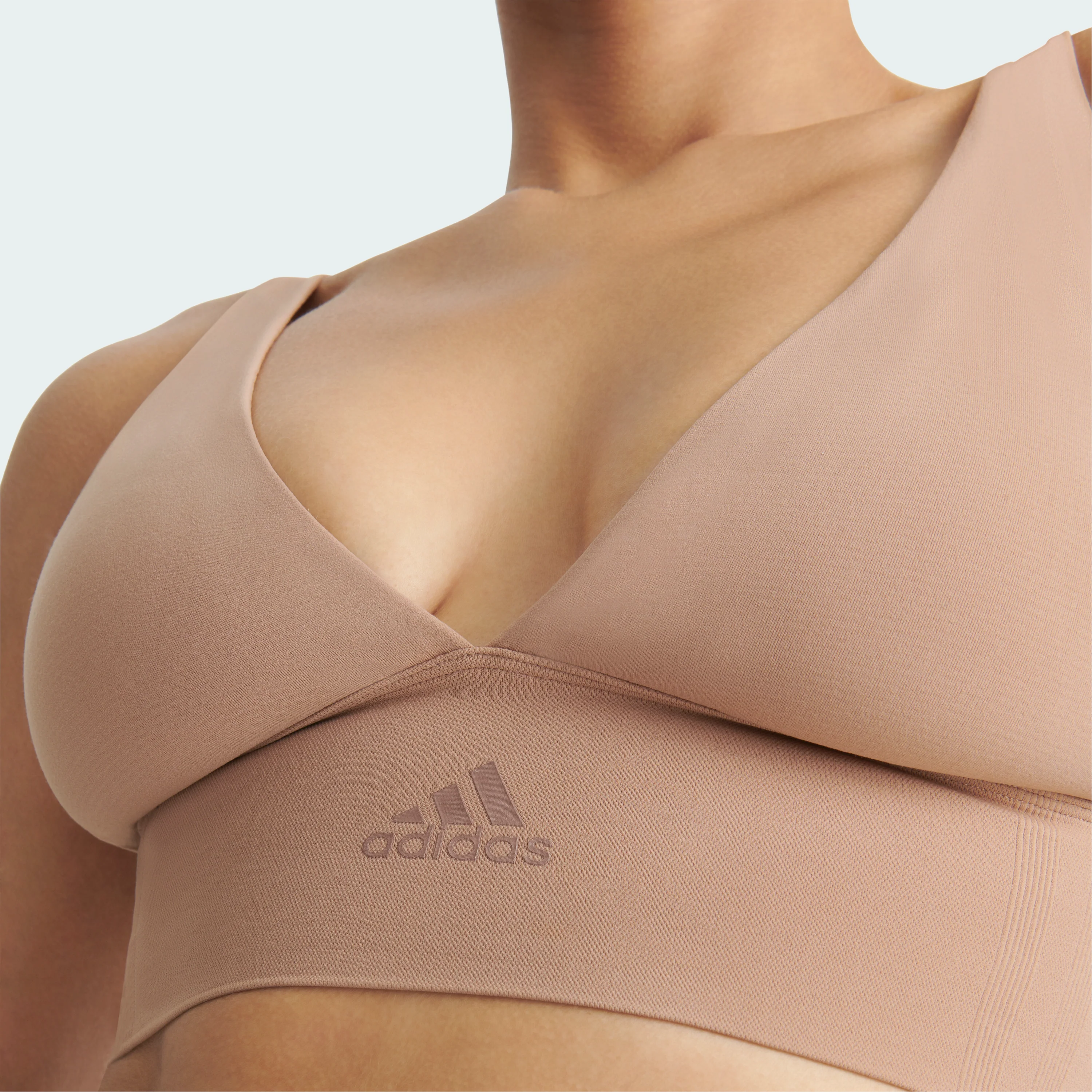 SEAMLESS MICRO STRETCH LONGLINE PLUNGE LOUNGE BRA - Image 46